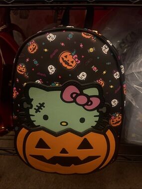 Sanrio Hello Kitty Glow in the Dark Halloween Mini Backpack-Her Universe NWT
